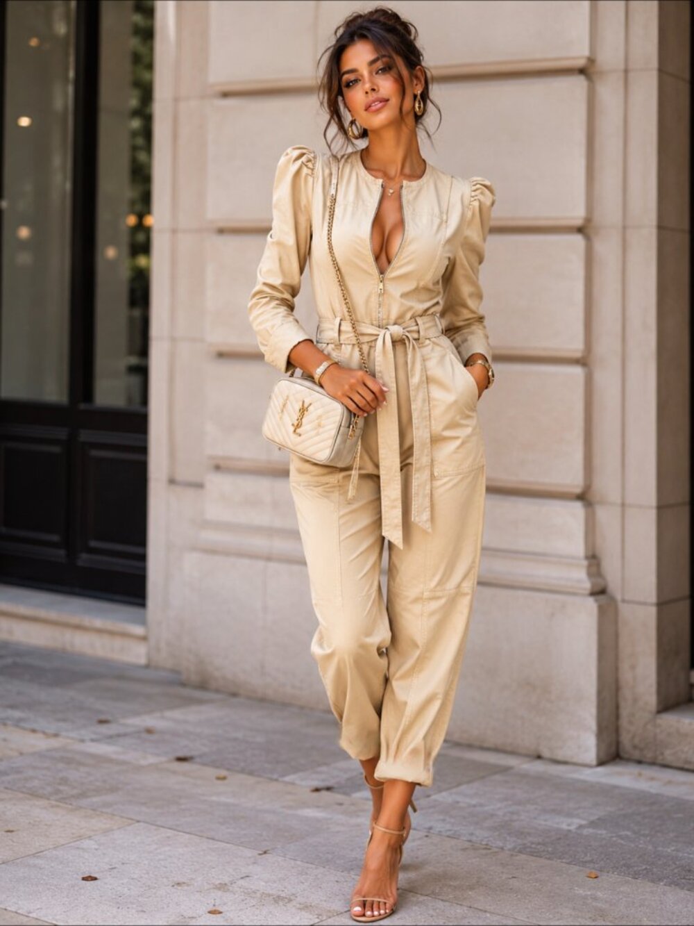 Ulla Johnson Hesper Stretch Cotton Jump suit size 2 New